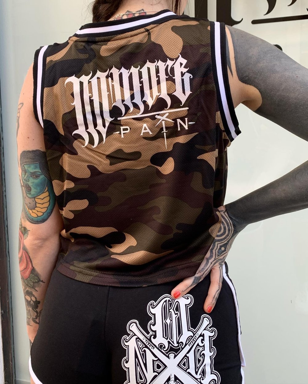 Crop top camo NMP