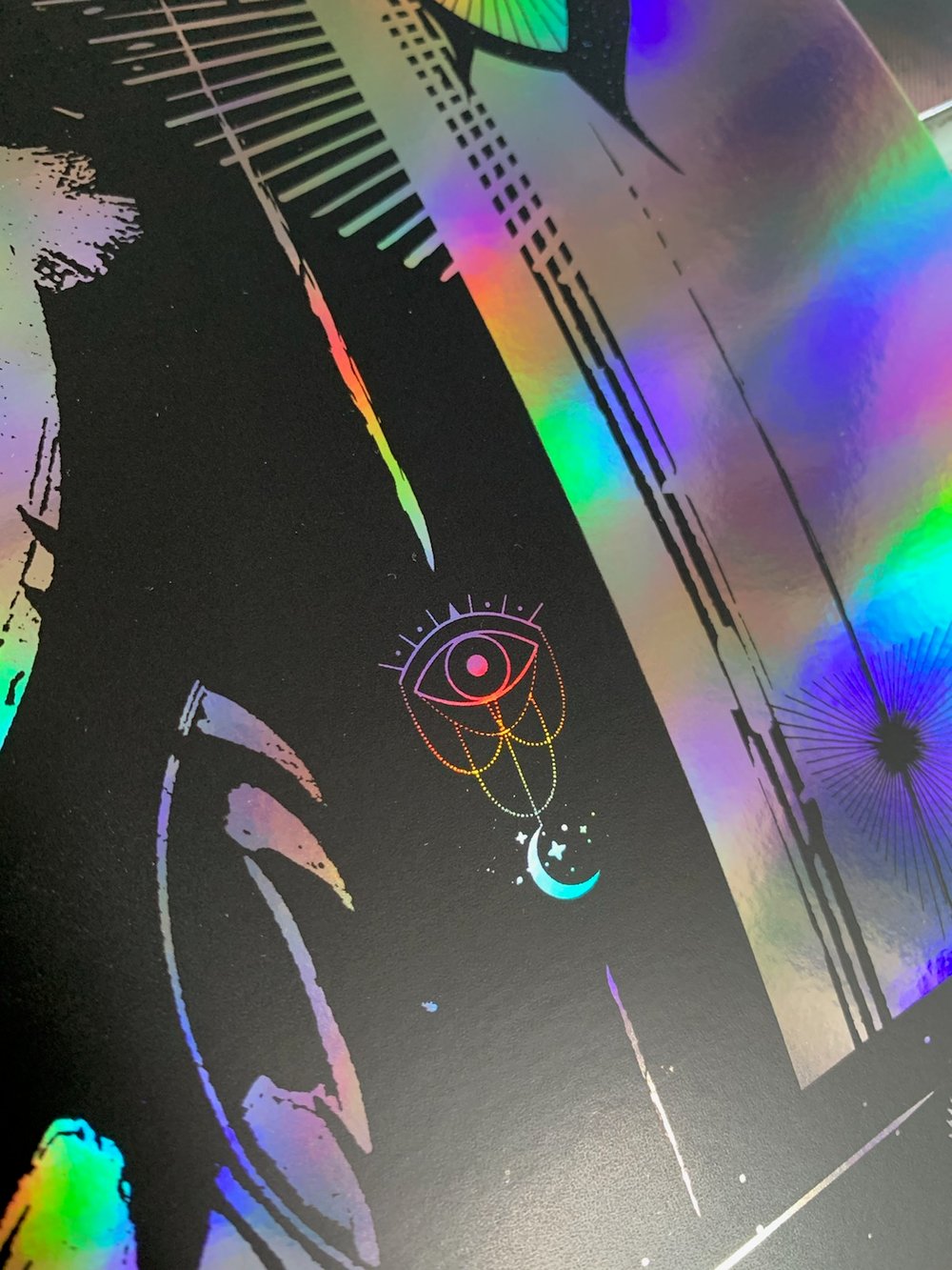 Tedeschi Trucks Special Edition Rainbow Foil Poster - Maryland