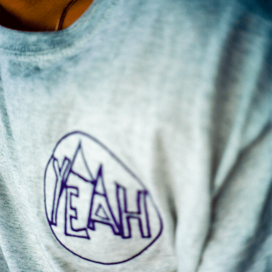 Image of Yeah Mountain embroidered tee