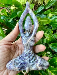 Image 1 of Dream Amethyst Yoga Goddess 