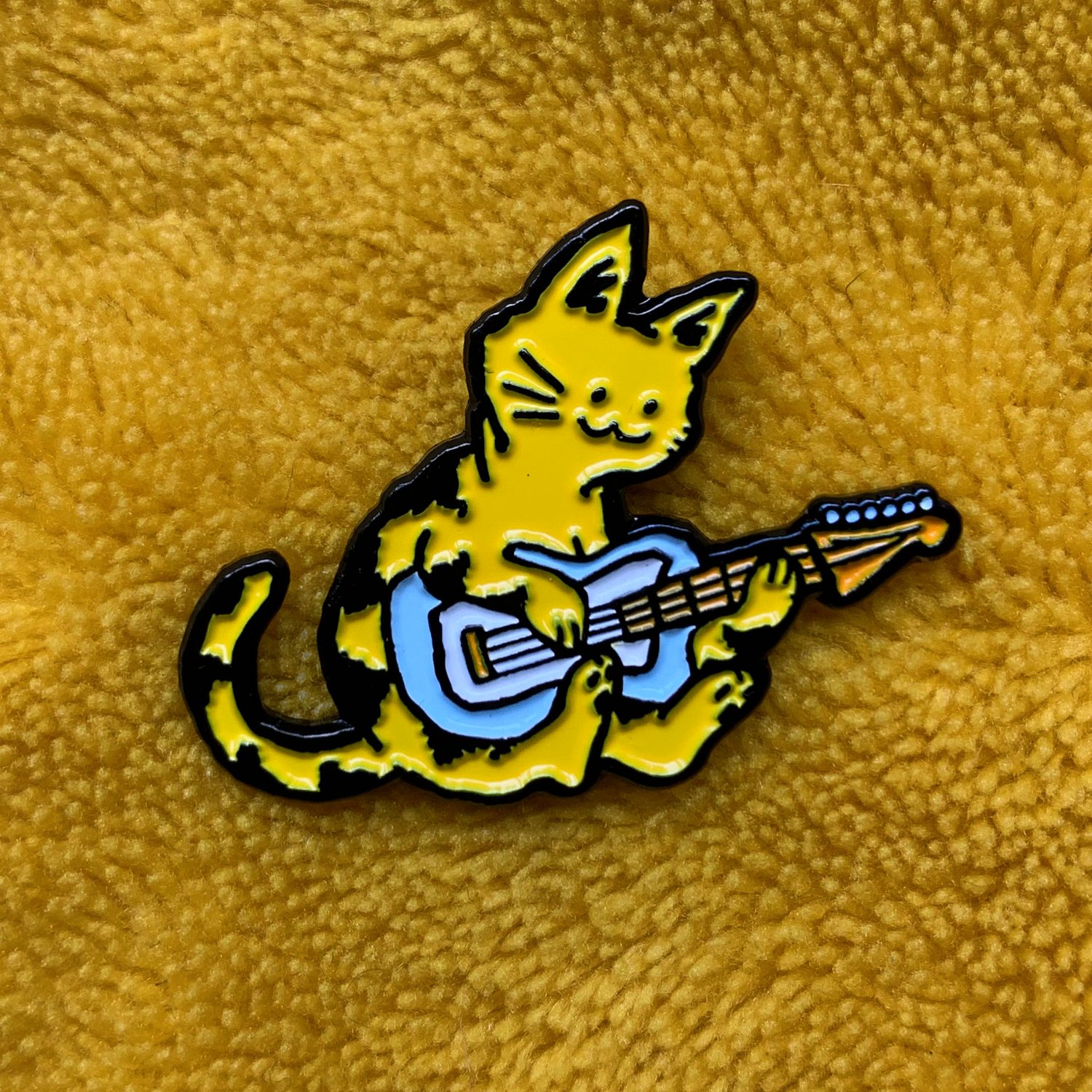 Guitar Practice Enamel Pin