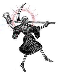 "Dance With the Dead" 8.5"x11" Fine Art Print