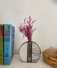 Image 3 of Round Bud Vase in White