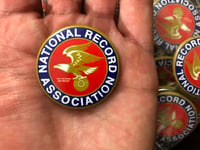 National Record Association Pinback Button