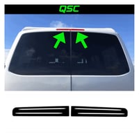 Image 2 of X2 Vw Transporter t6 and t6.1 barn door sticker overlay