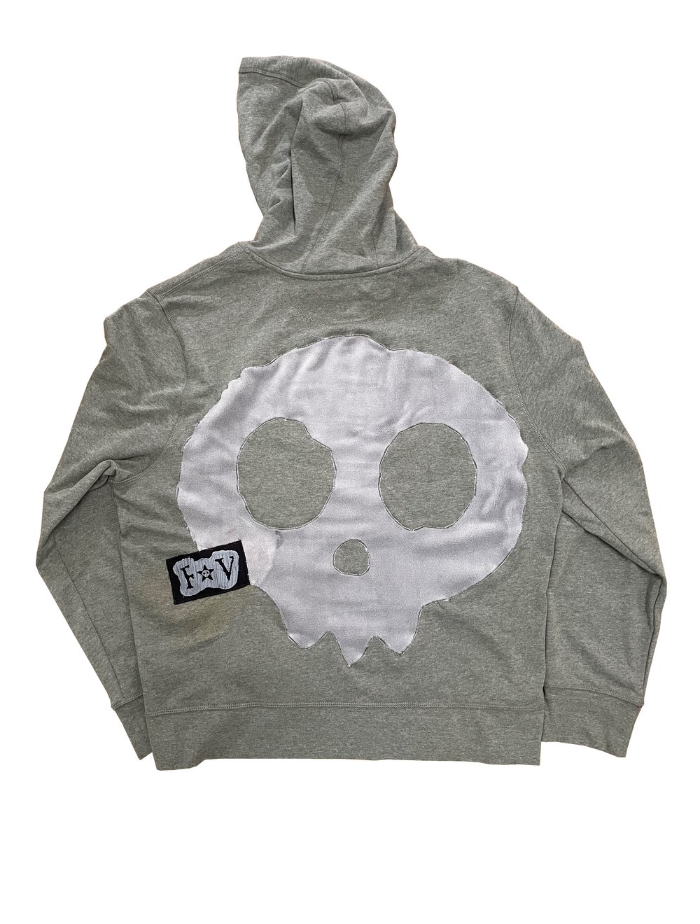 Image of GRAYSCALE SKULLY HOODIE