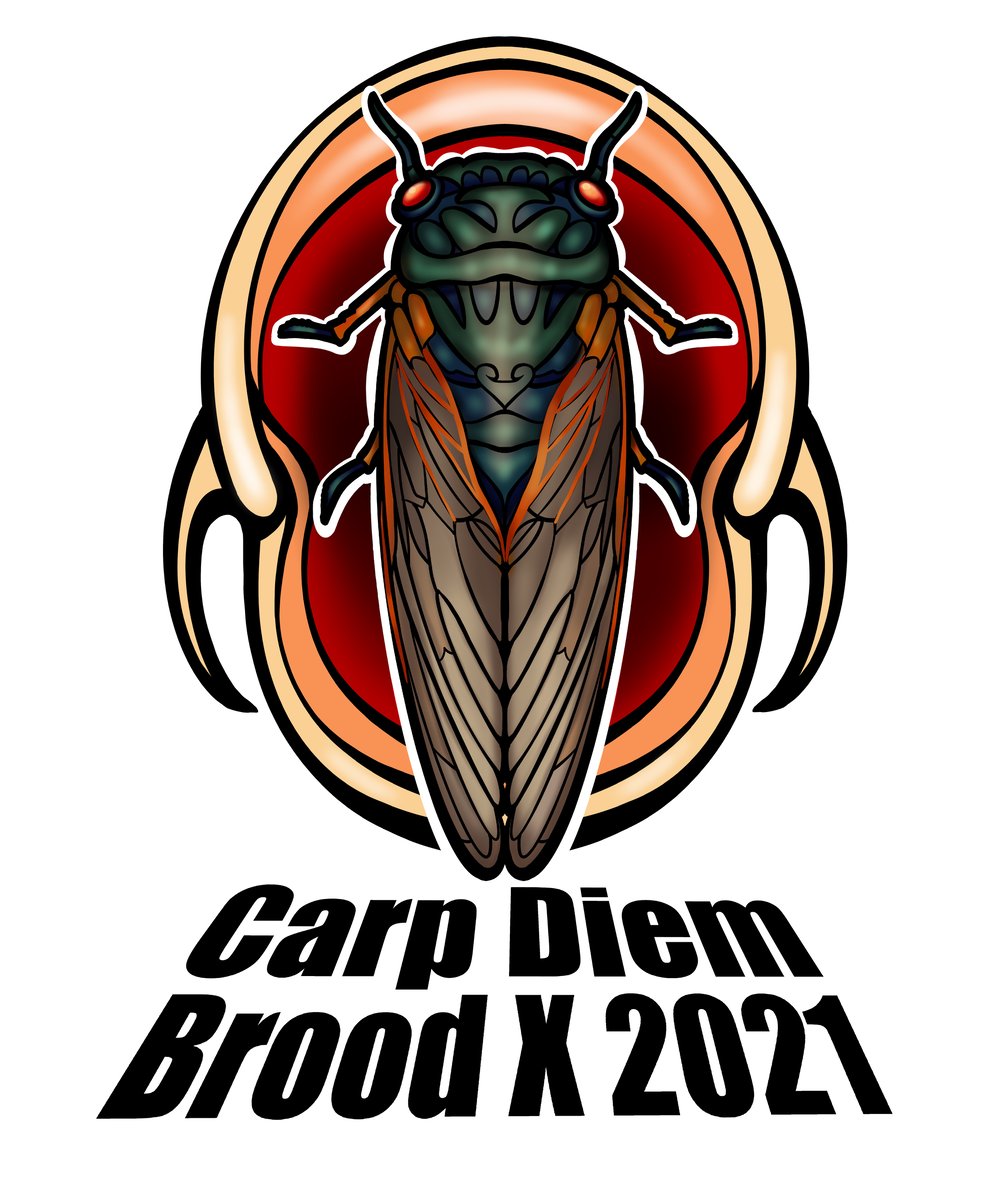 BroodX Cicada Decal