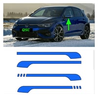 Image 1 of X2 Wing mirror Decal for Vw Golf Mk8 2 Variants 