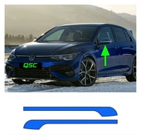 Image 3 of X2 Wing mirror Decal for Vw Golf Mk8 2 Variants 