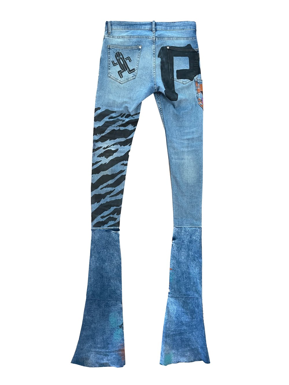 Image of CHERNOBYL STACKED PANTS