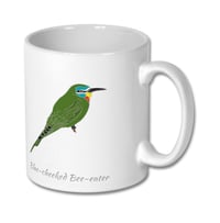 Image 2 of Blue-cheeked Bee-eater Mug