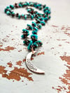 Egyptian turquoise necklace