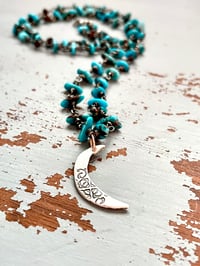 Image 1 of Egyptian turquoise necklace