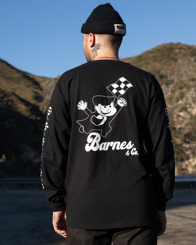 Barnes & Co. Black long sleeve shirt