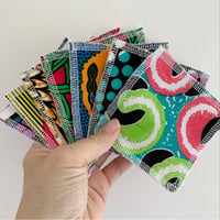 Image 3 of African Wax Reusable Face Wipes 7 pack