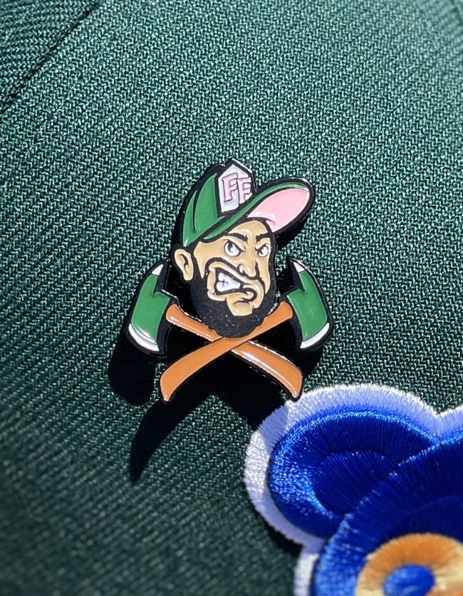 FxF Pin - Green Pinky