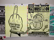 Image of the show must go on poster