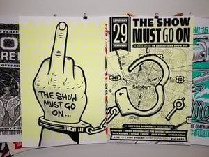 Image of the show must go on poster