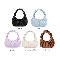 RUCHED HAND BAGS