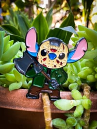 Image 1 of Jason Stitch Enamel Pin