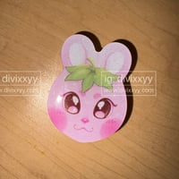 Image 2 of Strawbunny Phone Grip