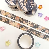 Image 2 of HQ!! MSBY Black Jackals Washi Tape