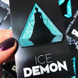 Image of RAINBOW DEMON Enamel Pin