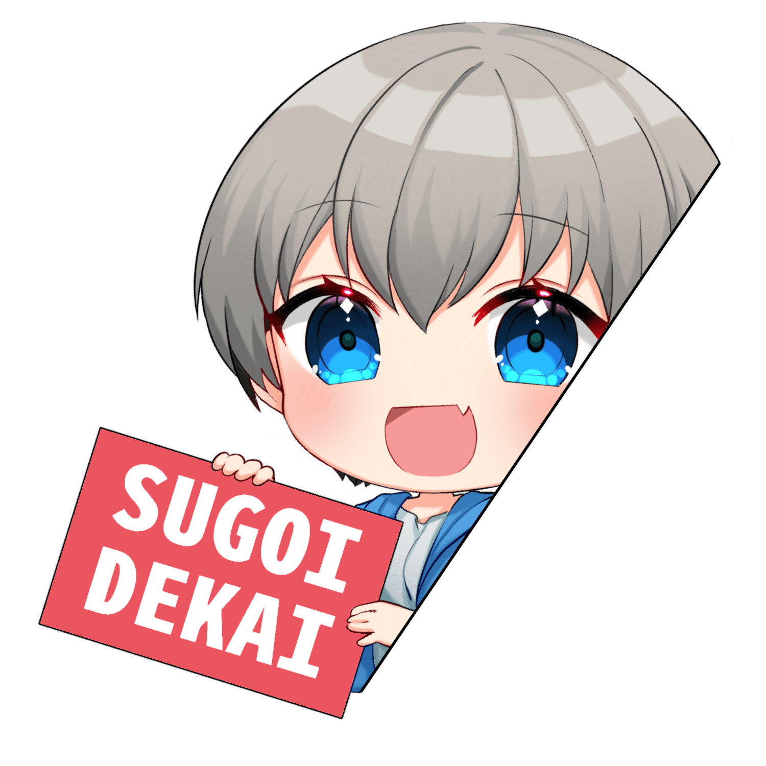 Chibi Uzaki Sign | Kurumadesigns