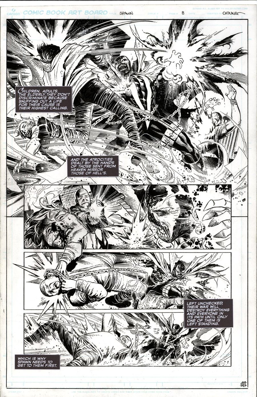 Image of SPAWN UNIVERSE #1 Page 6