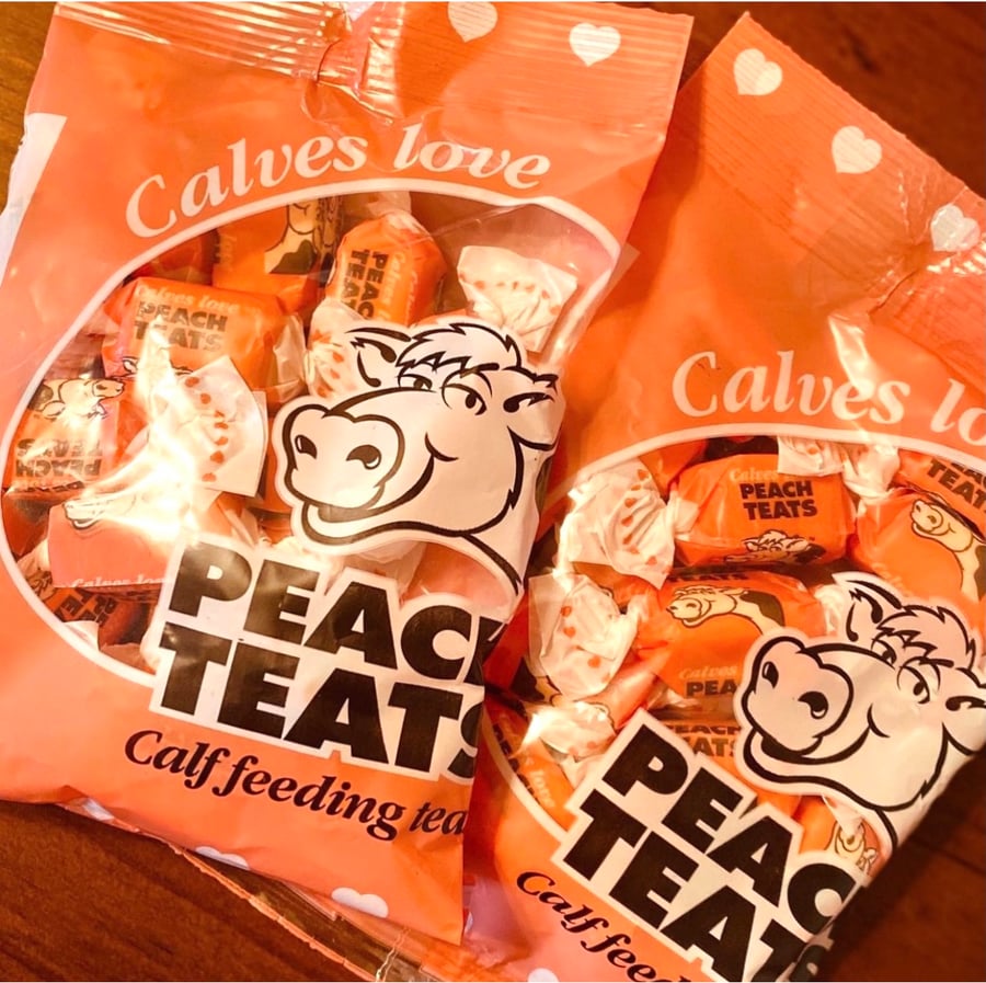 Image of PEACH TEATS SWEETS 