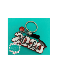 Image 1 of Graduating year keychain