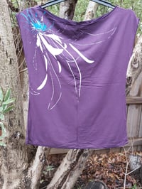 Zap top - hibiscus purple