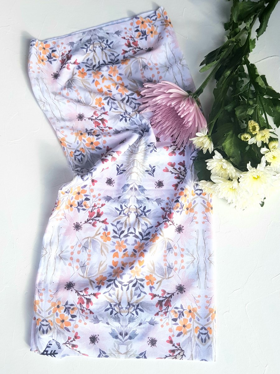 Image of Winter Florals Neckwarmer 
