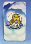 Night Owl Enamel Pin