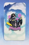 Murder Party Crows Enamel Pin