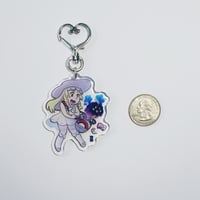 Image 2 of Lilly and Nebby Glitter Charm