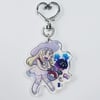 Lilly and Nebby Glitter Charm
