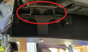 Image of (DISCONTINUED) Honda EF 71111-SH2-010 Joint, Front Air Spoiler Plastic Replacement (Qty 2)