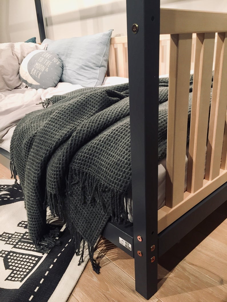 FULL Size toddler bed 53''x75'' with bed rails Teo Beds FREE' SHIPPING