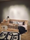 FULL Size montessori bed 53''x75'' with bed rails Teo Beds FREE SHIPPING