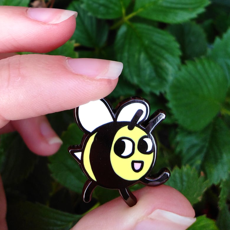 Image of Bee Enamel Pin 