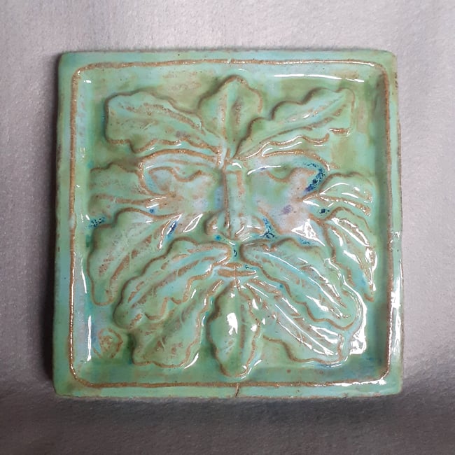 OLD GREEN MAN PLAQUE