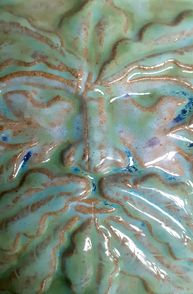 OLD GREEN MAN PLAQUE