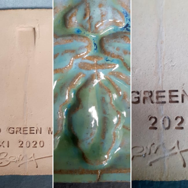 OLD GREEN MAN PLAQUE