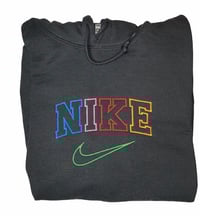Image 1 of MULTI COLOR NIKE HOODIE