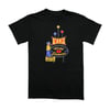 World Famous VIP Records Full Color Official Logo Men's Black T-Shirt