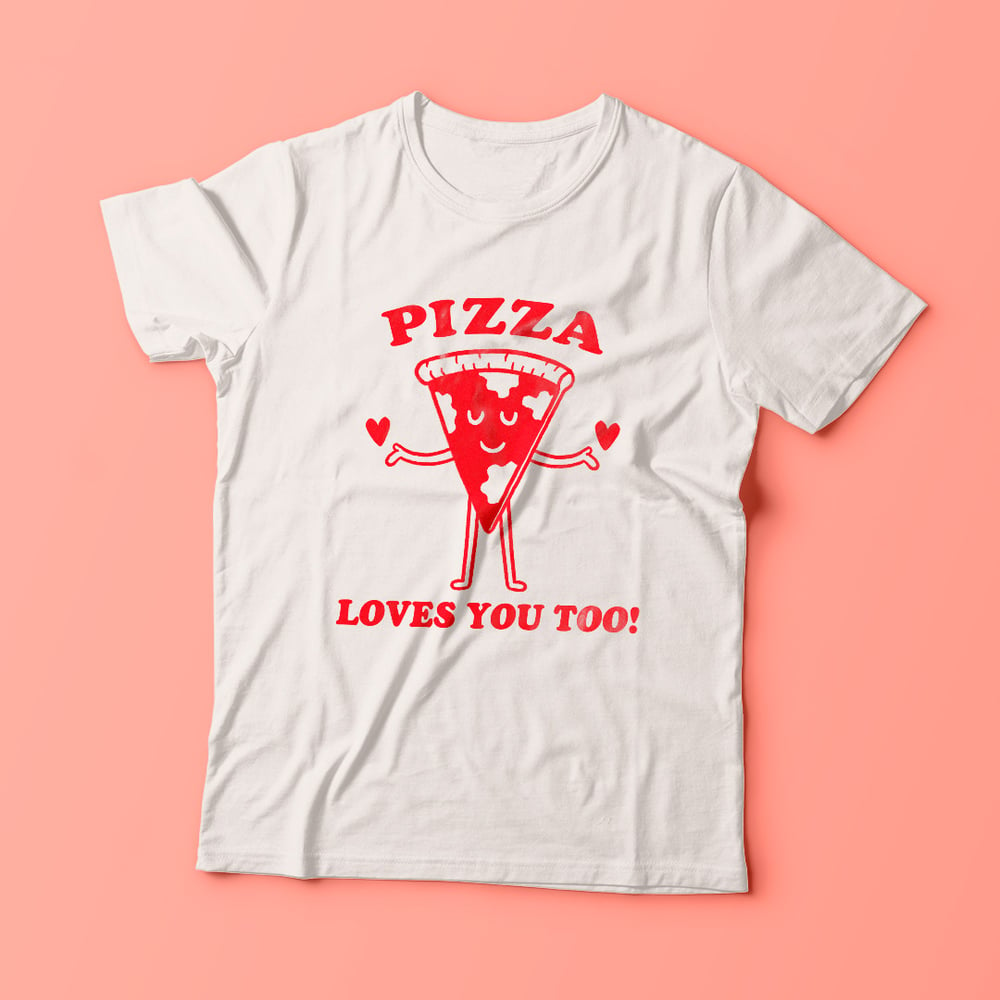 Image of ✨LAST PIECES✨ PIZZA LOVES YOU TOO! 