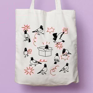 Image of PIGEON TOTEBAG