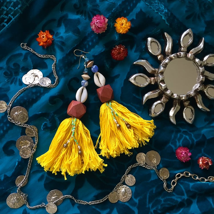 Image of ~•~ Sunshine Joy Tassels 