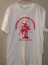 Prosper Clothing Company Palm tree Birds In Flight His T-Shirt White